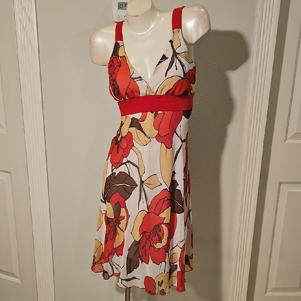Trac Floral Sleeveless Dress